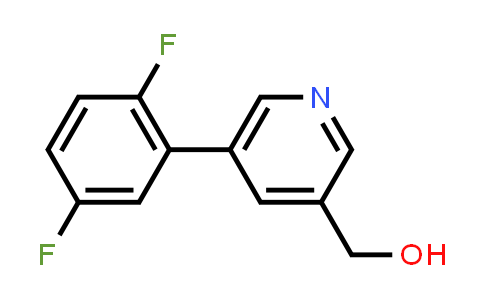 [5-(2,5-difluorophenyl)-3-pyridyl]methanol