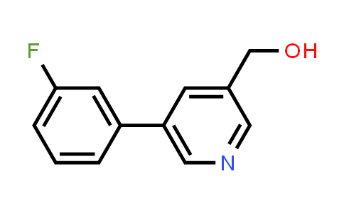[5-(3-fluorophenyl)-3-pyridyl]methanol