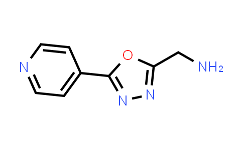 [5-(4-pyridyl)-1,3,4-oxadiazol-2-yl]methanamine