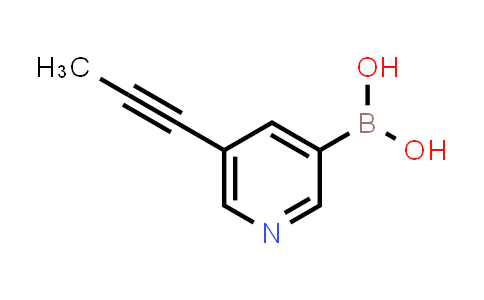 [5-(Prop-1-yn-1-yl)pyridin-3-yl]boronic acid