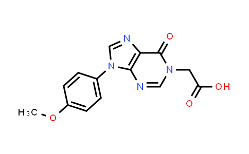 [9-(4-Methoxyphenyl)-6-oxo-6,9-dihydro-1H-purin-1-yl]acetic acid
