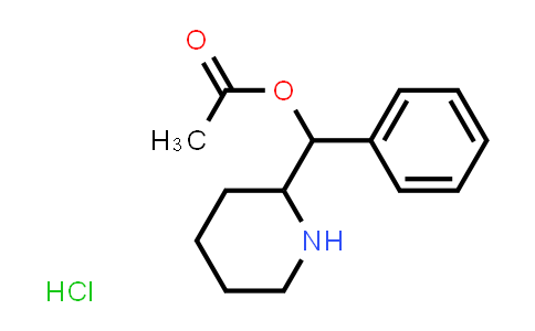 [Phenyl(2-piperidyl)methyl] acetate hydrochloride