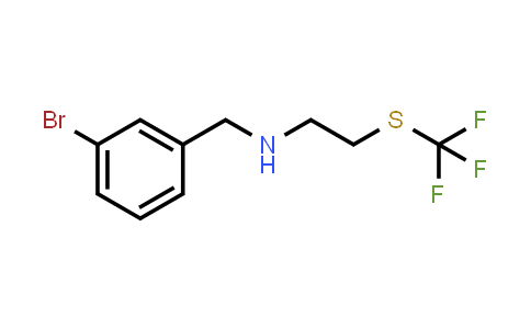 (3-Bromo-benzyl)-(2-trifluoromethylsulfanyl-ethyl)-amine