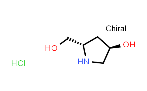 (3R,5S)-5-(Hydroxymethyl)pyrrolidin-3-ol hydrochloride
