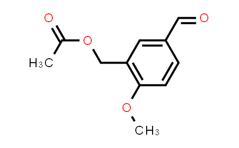 (5-formyl-2-methoxy-phenyl)methyl acetate