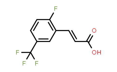 (E)-3-[2-fluoro-5-(trifluoromethyl)phenyl]prop-2-enoic acid