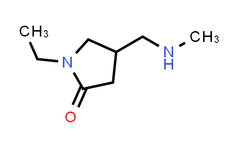 1-ethyl-4-(methylaminomethyl)pyrrolidin-2-one