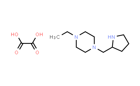 1-Ethyl-4-(pyrrolidin-2-ylmethyl)piperazine oxalic acid