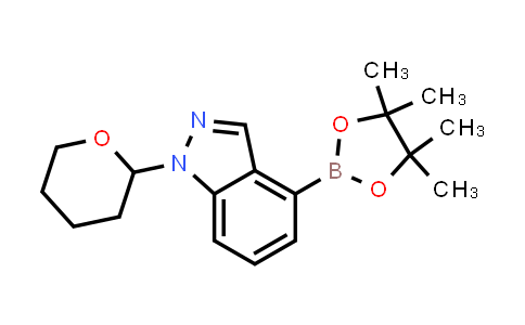 1-Tetrahydropyran-2-yl-4-(4,4,5,5-tetramethyl-1,3,2-dioxaborolan-2-yl)indazole