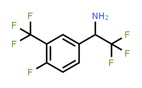 2,2,2-Trifluoro-1-[4-fluoro-3-(trifluoromethyl)phenyl]ethanamine