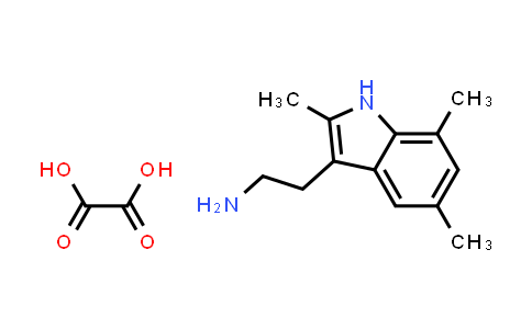 2-(2,5,7-Trimethyl-1H-indol-3-yl)ethanamine oxalic acid