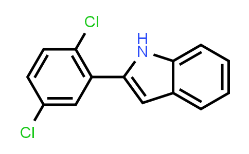2-(2,5-Dichlorophenyl)-1H-indole