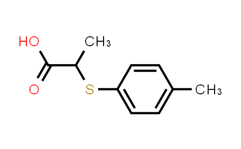 2-(p-Tolylsulfanyl)propanoic acid