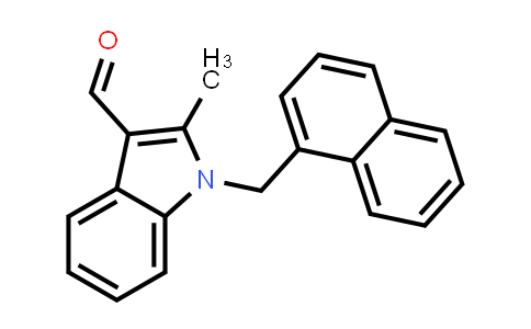 2-methyl-1-(1-naphthylmethyl)indole-3-carbaldehyde