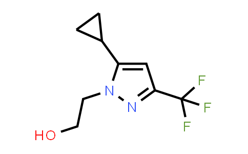 2-[5-Cyclopropyl-3-(trifluoromethyl)pyrazol-1-yl]ethanol