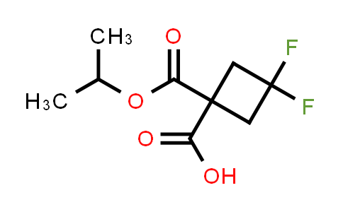 3,3-Difluoro-1-isopropoxycarbonyl-cyclobutanecarboxylic acid