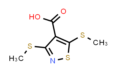 3,5-Bis(methylthio)isothiazole-4-carboxylic acid