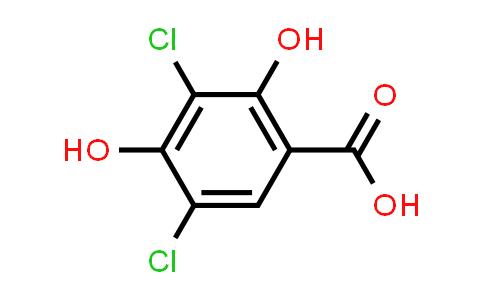 3,5-dichloro-2,4-dihydroxy-benzoic acid