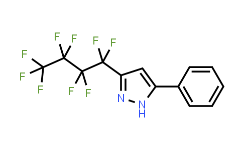 3-(1,1,2,2,3,3,4,4,4-nonafluorobutyl)-5-phenyl-1H-pyrazole