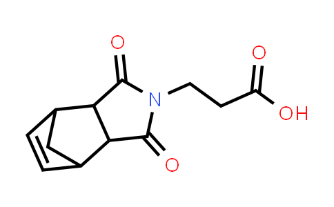 3-(1,3-Dioxo-1,3,3a,4,7,7a-hexahydro-2H-4,7-methanoisoindol-2-yl)propanoic acid