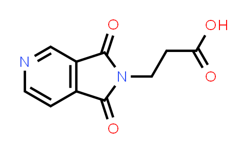 3-(1,3-dioxopyrrolo[3,4-c]pyridin-2-yl)propanoic acid