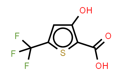 3-Hydroxy-5-(trifuoromethyl)thiophene-2-carboxylic acid