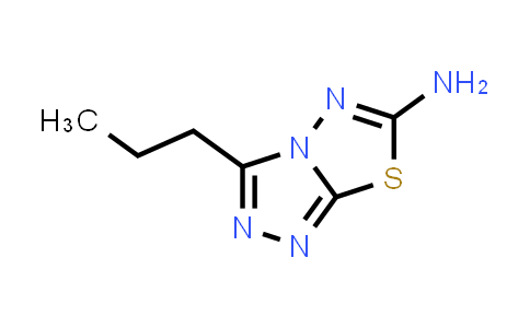 3-Propyl-[1,2,4]triazolo[3,4-b][1,3,4]thiadiazol-6-amine