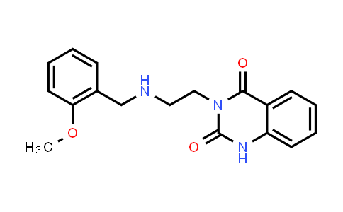 3-[2-[(2-methoxyphenyl)methylamino]ethyl]-1H-quinazoline-2,4-dione