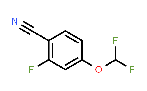 4-(Difluoromethoxy)-2-fluoro-benzonitrile