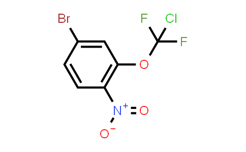 4-Bromo-2-[chloro(difluoro)methoxy]-1-nitro-benzene