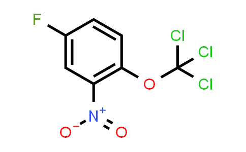 4-Fluoro-2-nitro-1-(trichloromethoxy)benzene