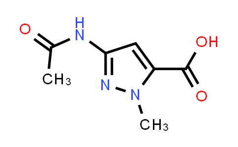 5-Acetamido-2-methyl-pyrazole-3-carboxylic acid