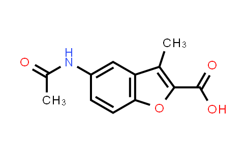 5-acetamido-3-methyl-benzofuran-2-carboxylic acid