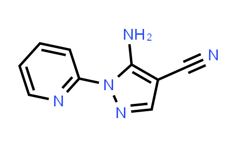 5-Amino-1-(2-pyridyl)pyrazole-4-carbonitrile