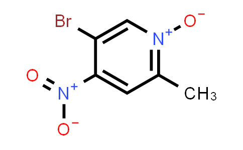 5-Bromo-2-methyl-4-nitro-1-oxido-pyridin-1-ium
