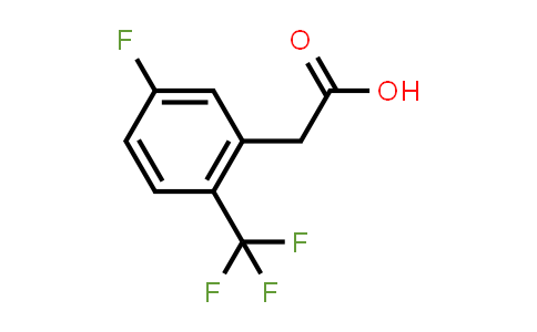 5-Fluoro-2-(trifluoromethyl)phenylacetic acid