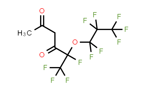 5-Heptafluoropropoxy-5,6,6,6-tetrafluorohexane-2,4-dione