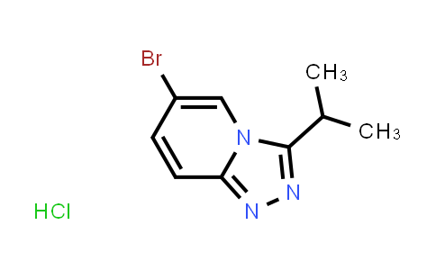 6-bromo-3-isopropyl-[1,2,4]triazolo[4,3-a]pyridine hydrochloride