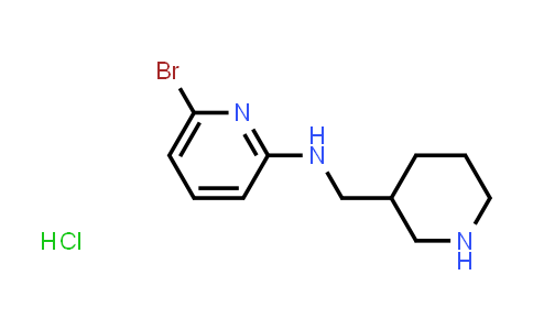 6-bromo-N-(3-piperidylmethyl)pyridin-2-amine hydrochloride