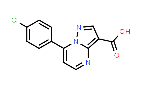 7-(4-Chlorophenyl)pyrazolo[1,5-a]pyrimidine-3-carboxylic acid