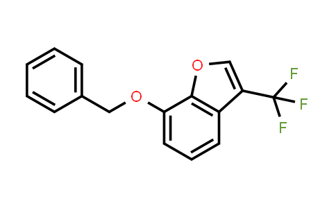 7-(benzyloxy)-3-(trifluoromethyl)benzofuran
