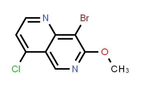 8-Bromo-4-chloro-7-methoxy-1,6-naphthyridine