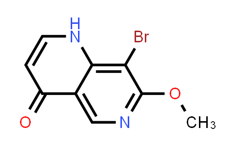8-Bromo-7-methoxy-1H-1,6-naphthyridin-4-one