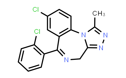8-Chloro-6-(2-chlorophenyl)-1-methyl-4H-[1,2,4]triazolo[4,3-a][1,4]benzodiazepine