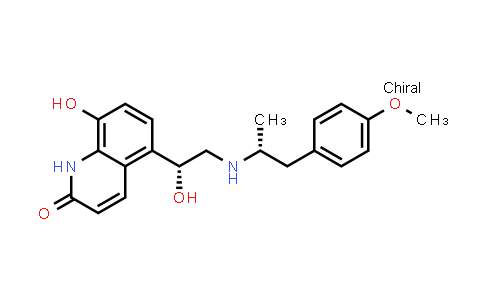 8-Hydroxy-5-[(1R)-1-hydroxy-2-[[(1R)-2-(4-methoxyphenyl)-1-methyl-ethyl]amino]ethyl]-1H-quinolin-2-one