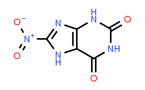 8-Nitro-3,7-dihydropurine-2,6-dione
