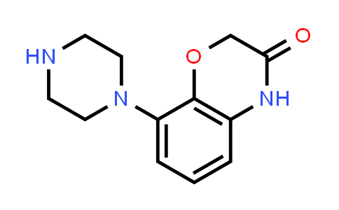 8-Piperazin-1-yl-4H-1,4-benzoxazin-3-one