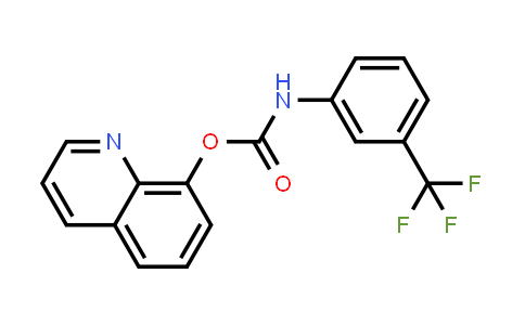 8-quinolyl N-[3-(trifluoromethyl)phenyl]carbamate