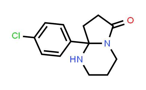 8a-(4-Chlorophenyl)hexahydropyrrolo[1,2-a]pyrimidin-6-one