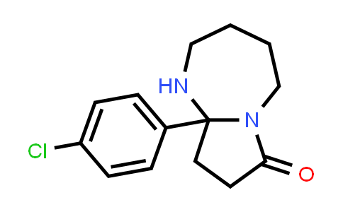9a-(4-Chlorophenyl)-octahydro-1H-pyrrolo[1,2-a][1,3]diazepin-7-one